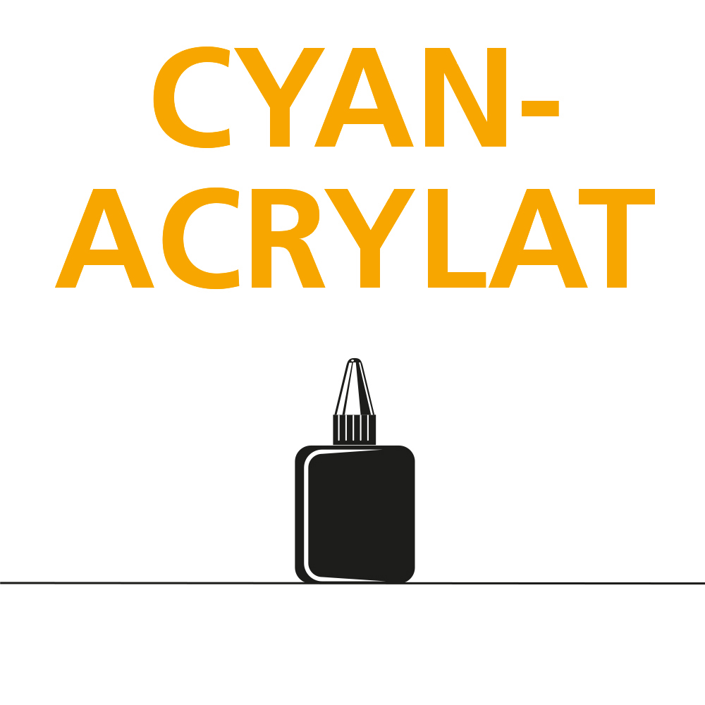 Cyanacrylat-Kleber