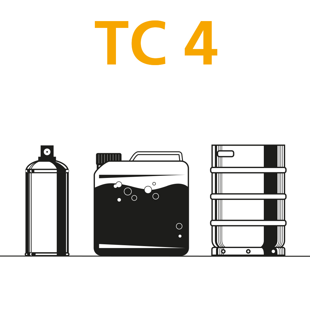 TC 4-Kriechöl für die Nahrungsmittel-<br>industrie